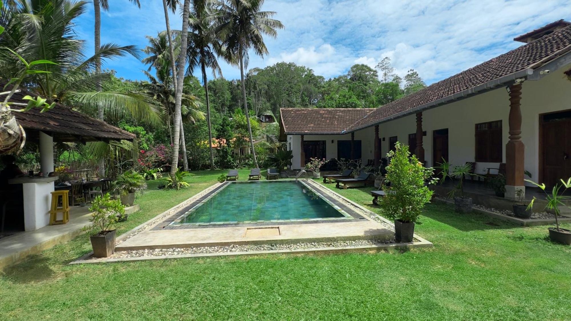 Villa Hiriketiya Dikwella Exteriér fotografie