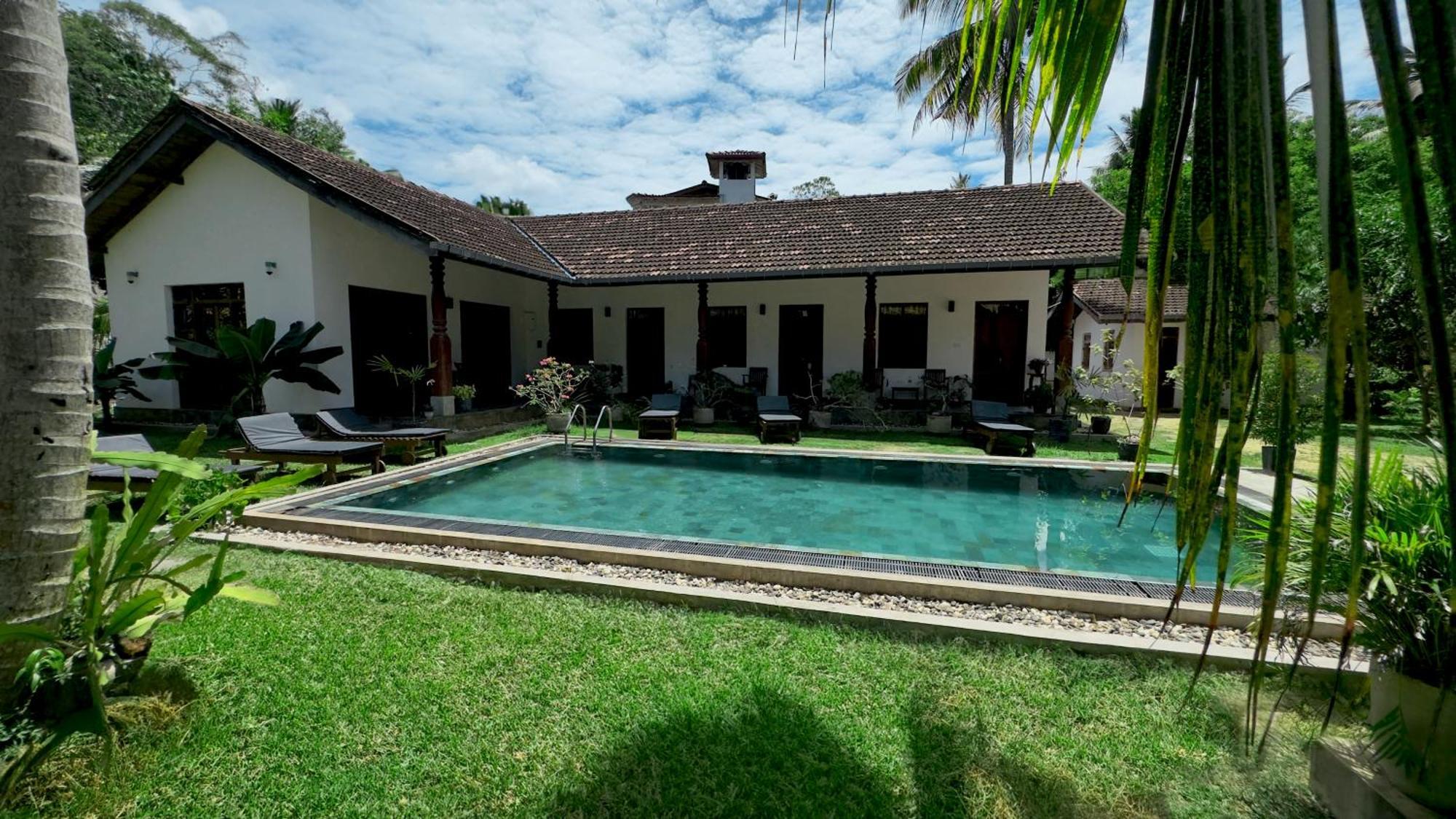 Villa Hiriketiya Dikwella Exteriér fotografie