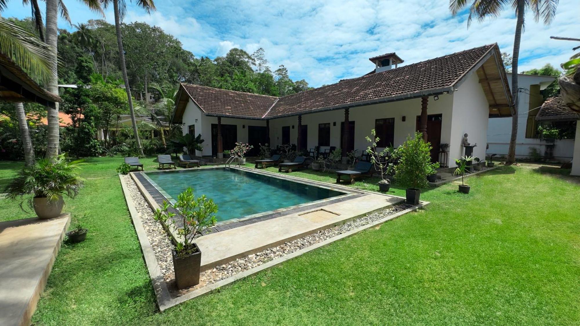 Villa Hiriketiya Dikwella Exteriér fotografie